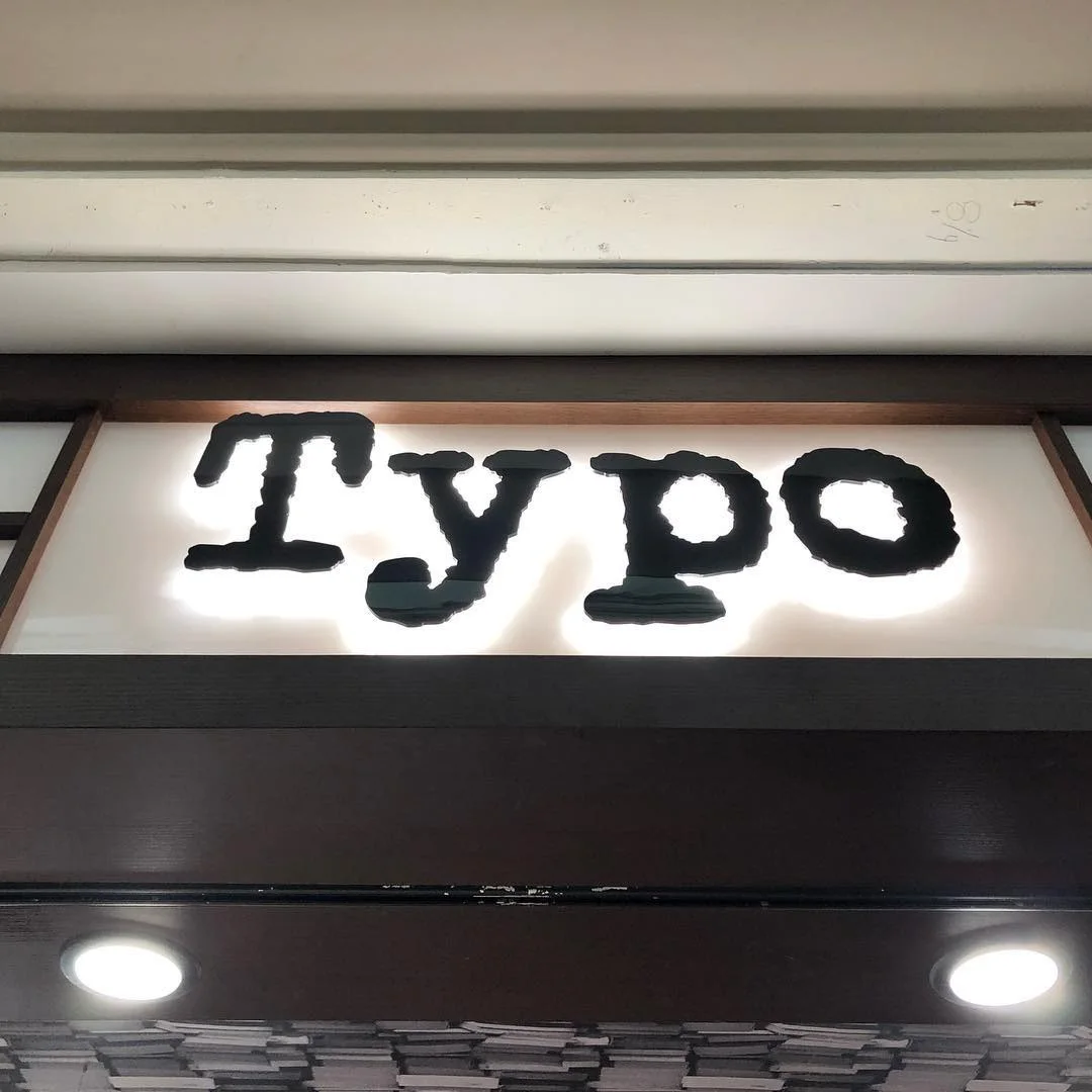 Typo Backlit Dimensional Store Sign for Typo Retail Storefront — Commercial Signage installed by Stingray Signs LLC